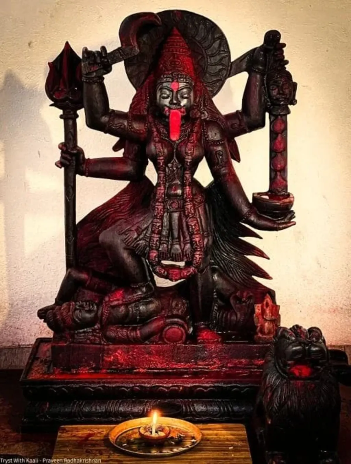 Adya Mahakali - The Divine Mother Goddess of Khyapa Parampara Sahasranama